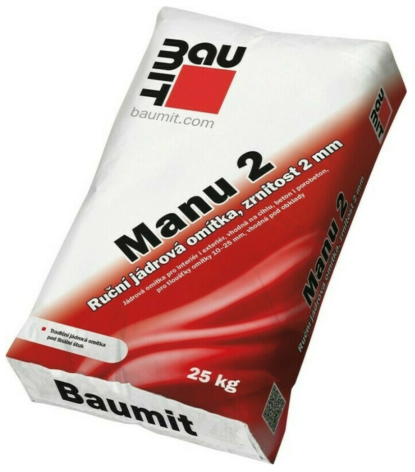 Omítka jádrová Baumit Manu 2